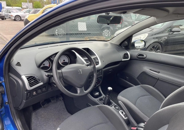 Peugeot 206 plus cena 12900 przebieg: 107000, rok produkcji 2009 z Szczecin małe 92